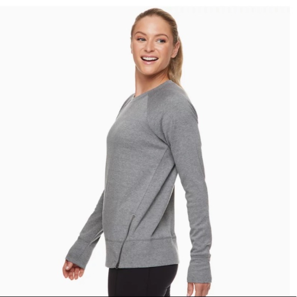 Women's Gaiam Lotus Crewneck Sweatshirt
